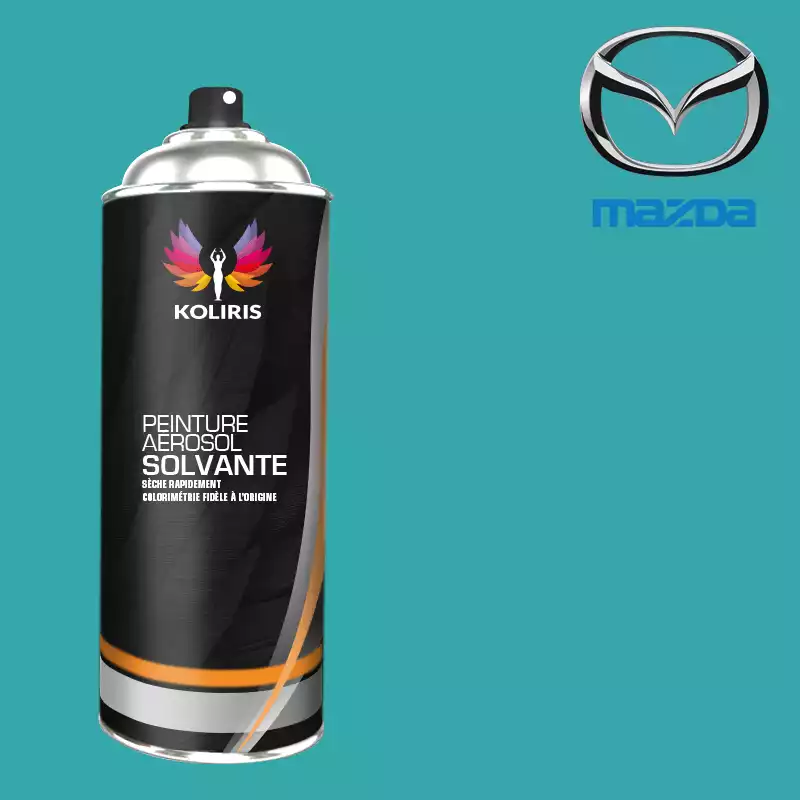 Bombe de peinture voiture solvant Mazda 400ml