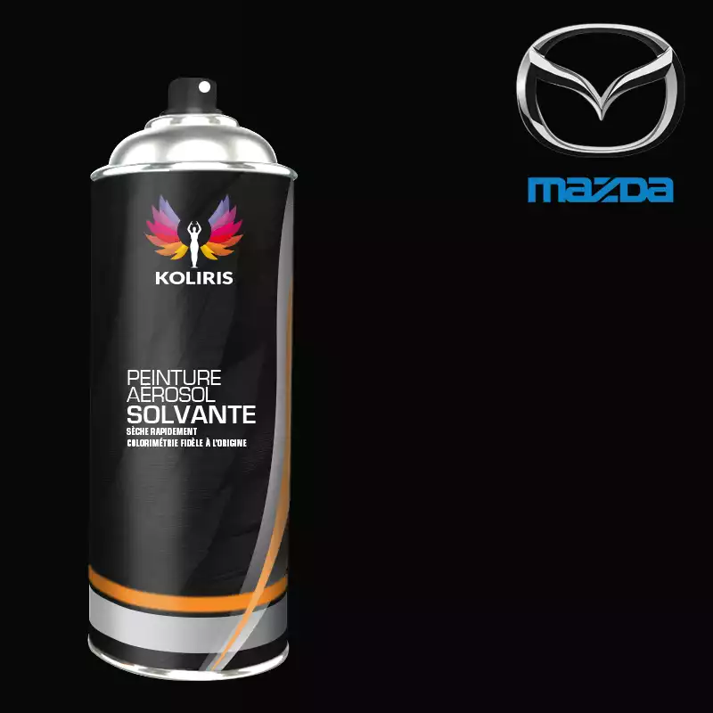 Bombe de peinture voiture solvant Mazda 400ml