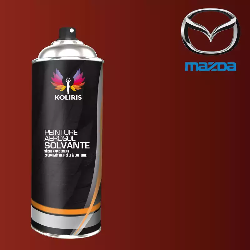 Bombe de peinture voiture solvant Mazda 400ml