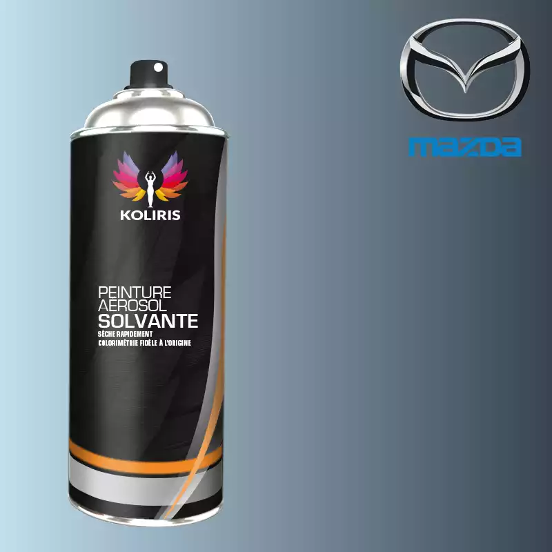 Bombe de peinture voiture solvant Mazda 400ml