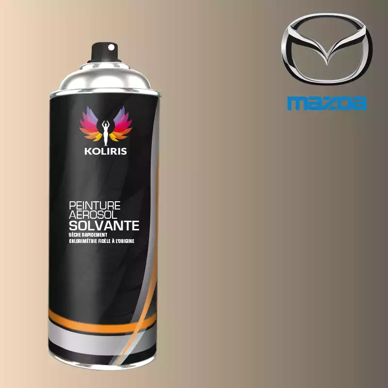 Bombe de peinture voiture solvant Mazda 400ml