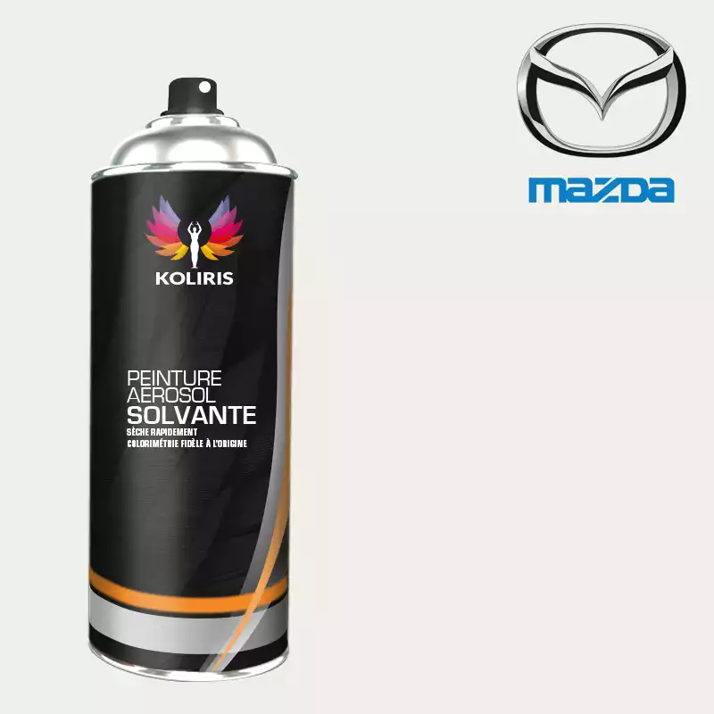 Bombe de peinture voiture solvant Mazda 400ml