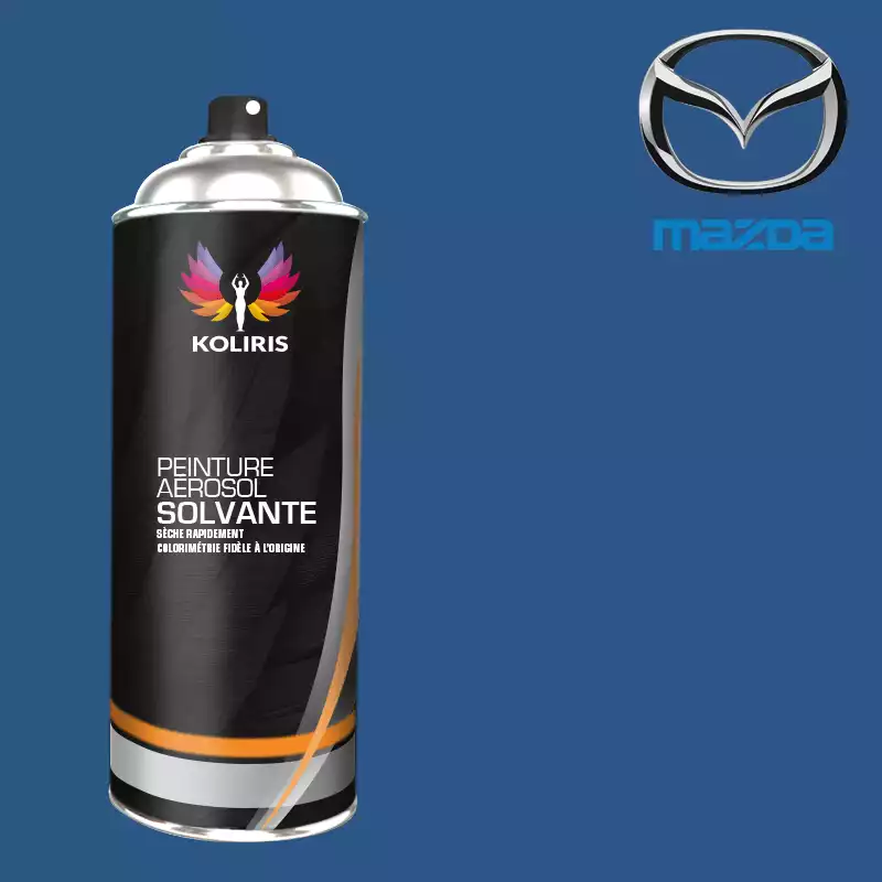 Bombe de peinture voiture solvant Mazda 400ml