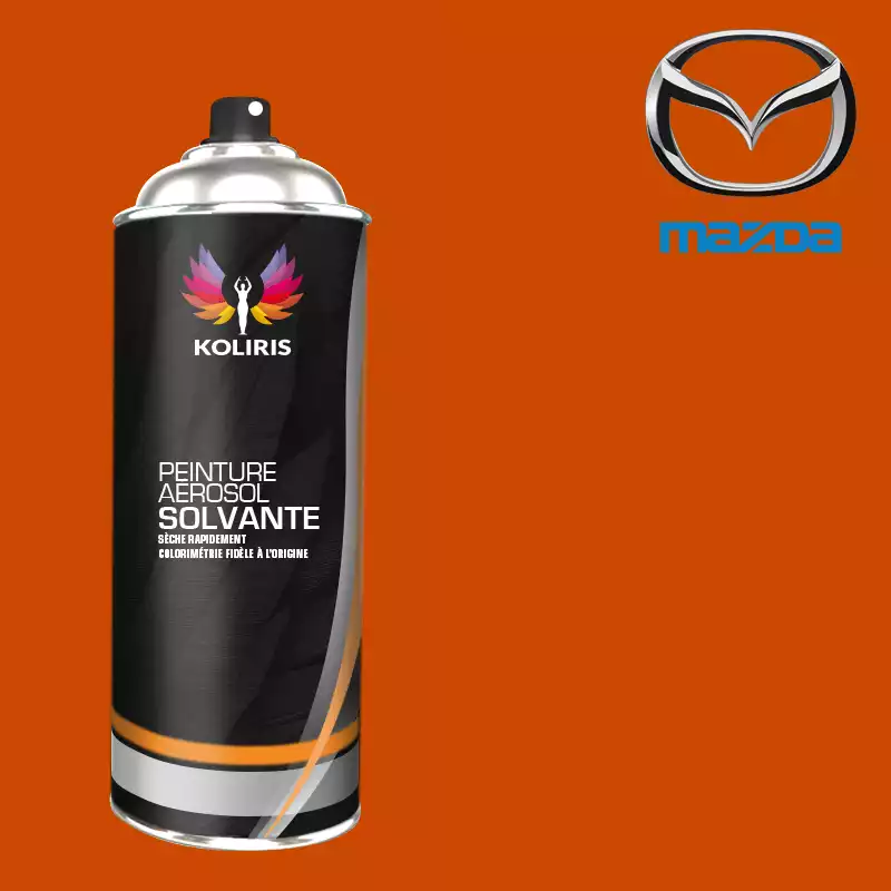 Bombe de peinture voiture solvant Mazda 400ml