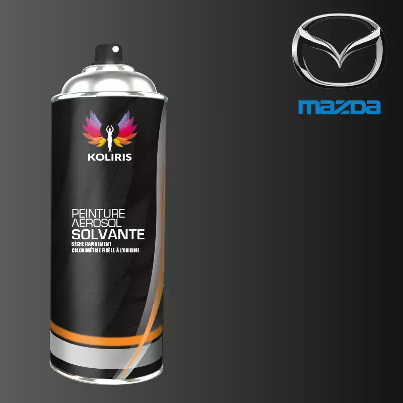 Bombe de peinture voiture solvant Mazda 400ml