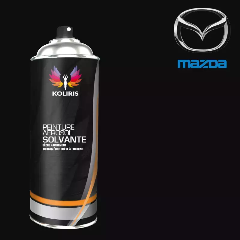 Bombe de peinture voiture solvant Mazda 400ml