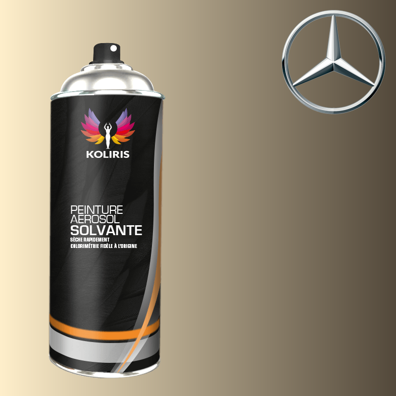 Bombe de peinture voiture solvant Mercedes Benz 400ml