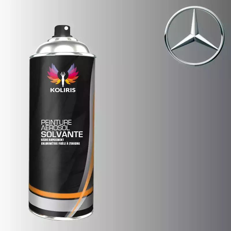 Bombe de peinture voiture solvant Mercedes Benz 400ml