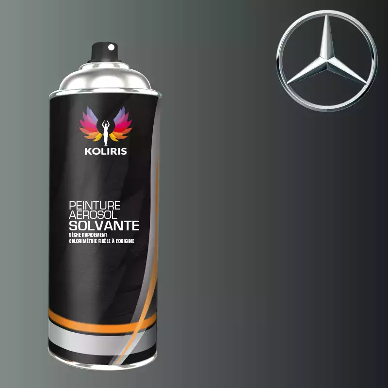 Bombe de peinture voiture solvant Mercedes Benz 400ml