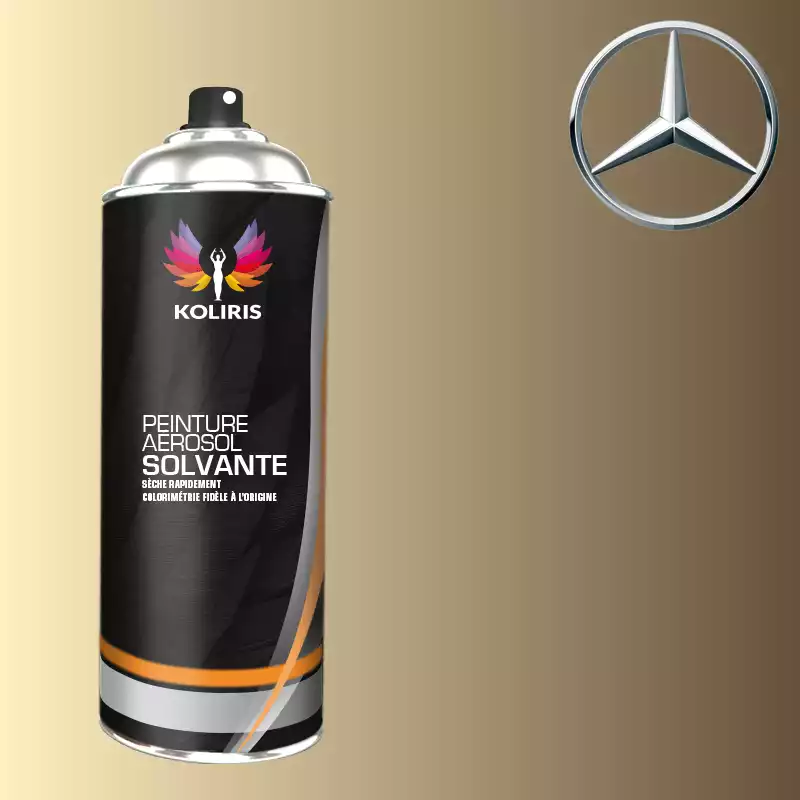 Bombe de peinture voiture solvant Mercedes Benz 400ml