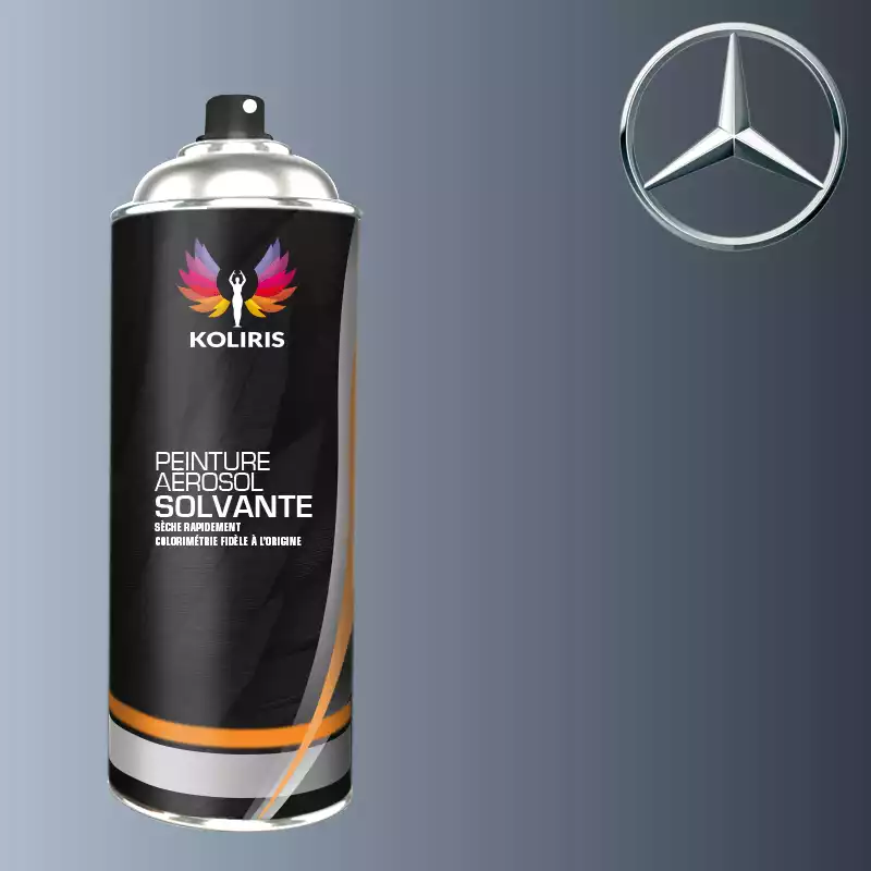 Bombe de peinture voiture solvant Mercedes Benz 400ml