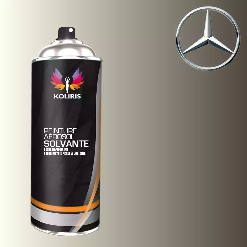 Bombe de peinture voiture solvant Mercedes Benz 400ml