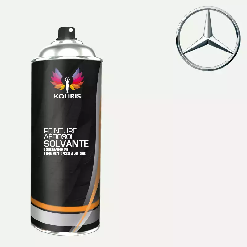 Bombe de peinture voiture solvant Mercedes Benz 400ml