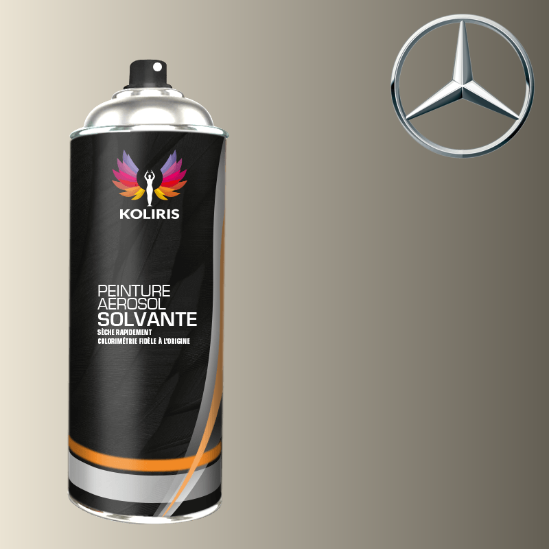 Bombe de peinture voiture solvant Mercedes Benz 400ml