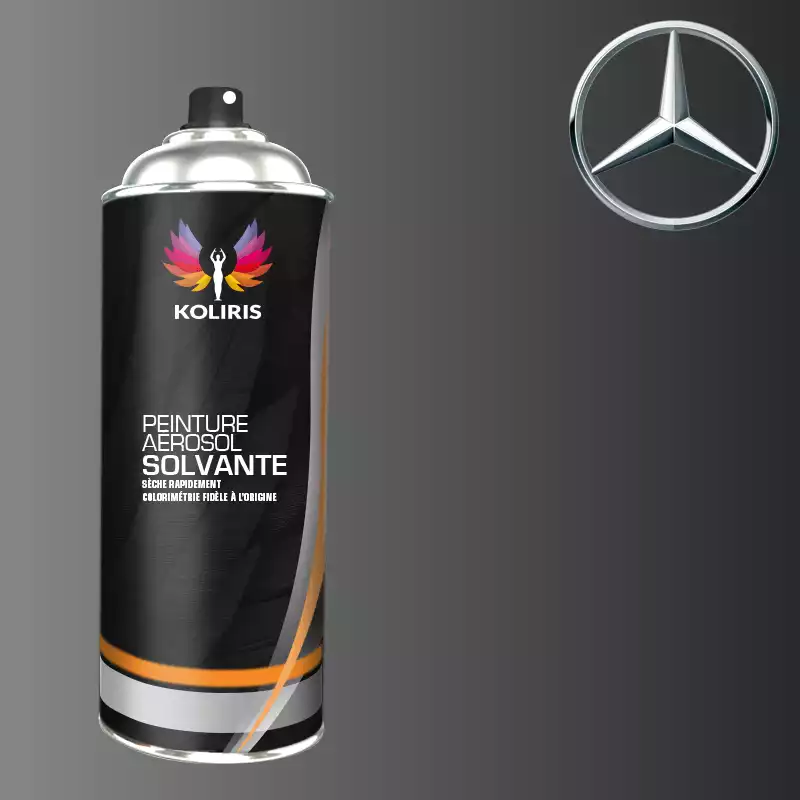 Bombe de peinture voiture solvant Mercedes Benz 400ml