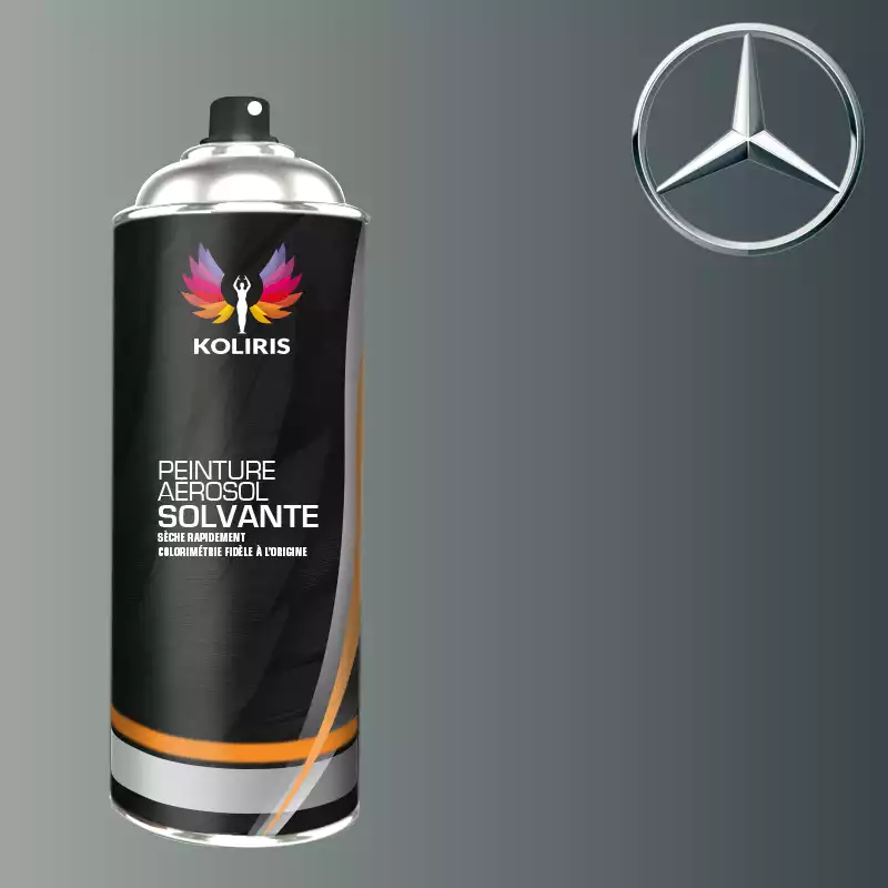 Bombe de peinture voiture solvant Mercedes Benz 400ml
