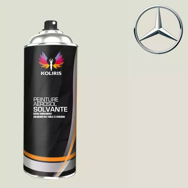 Bombe de peinture voiture solvant Mercedes Benz 400ml