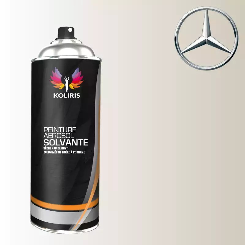 Bombe de peinture voiture solvant Mercedes Benz 400ml