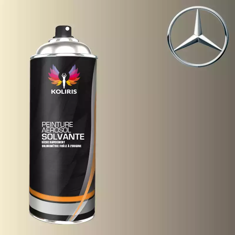 Bombe de peinture voiture solvant Mercedes Benz 400ml