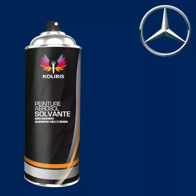 Bombe de peinture voiture solvant Mercedes Benz 400ml