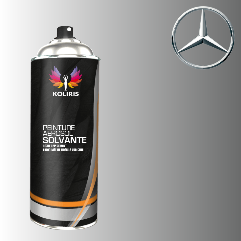 Bombe de peinture voiture solvant Mercedes Benz 400ml