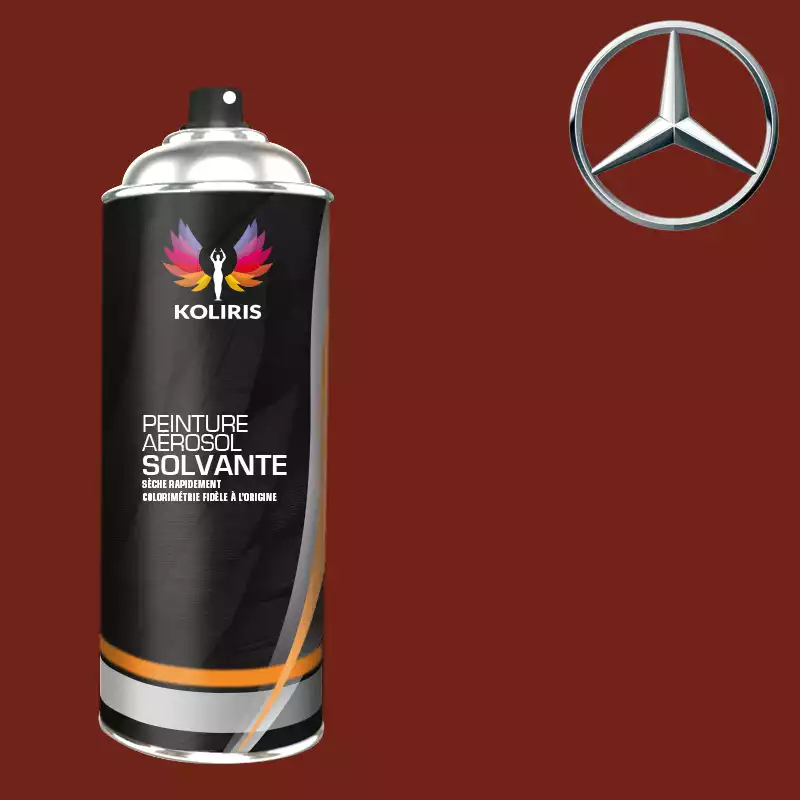 Bombe de peinture voiture solvant Mercedes Benz 400ml