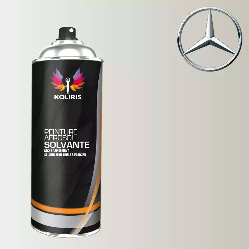 Bombe de peinture voiture solvant Mercedes Benz 400ml