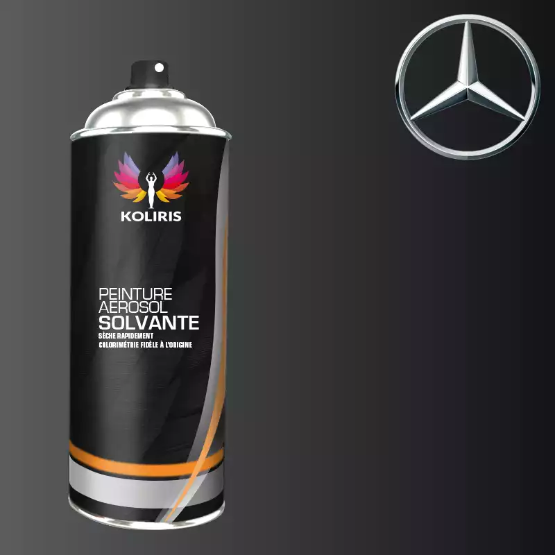 Bombe de peinture voiture solvant Mercedes Benz 400ml