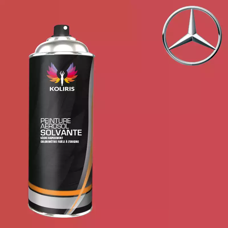 Bombe de peinture voiture solvant Mercedes Benz 400ml