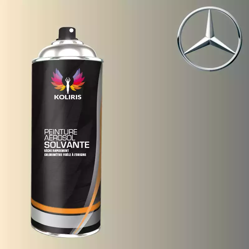 Bombe de peinture voiture solvant Mercedes Benz 400ml