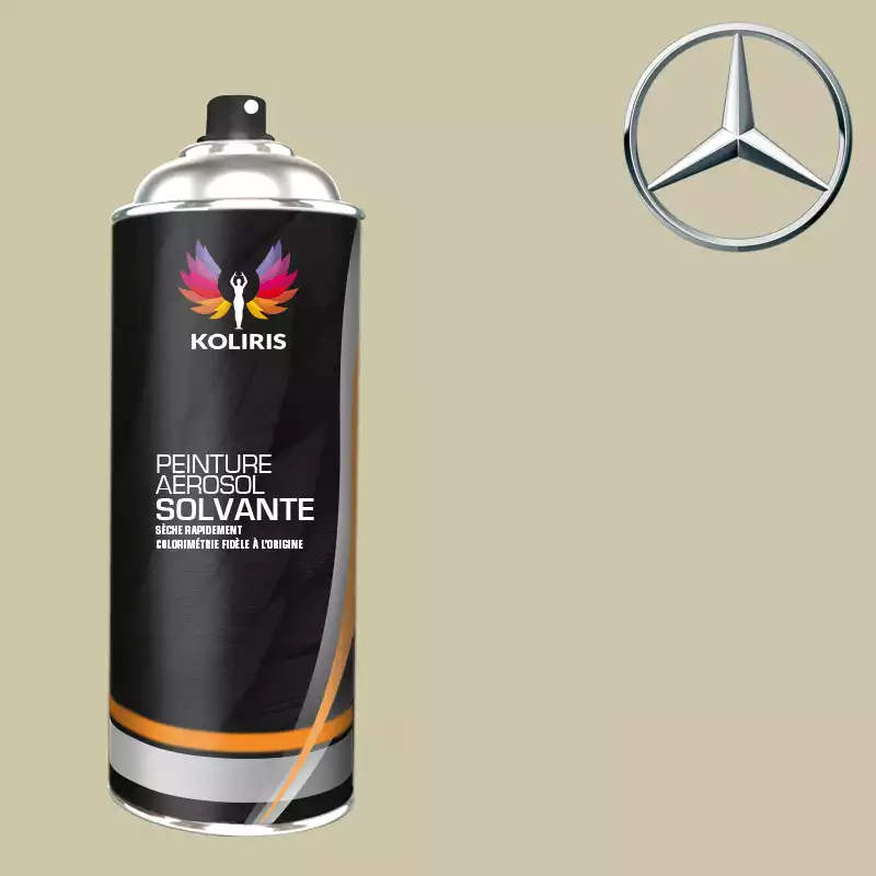 Bombe de peinture voiture solvant Mercedes Benz 400ml