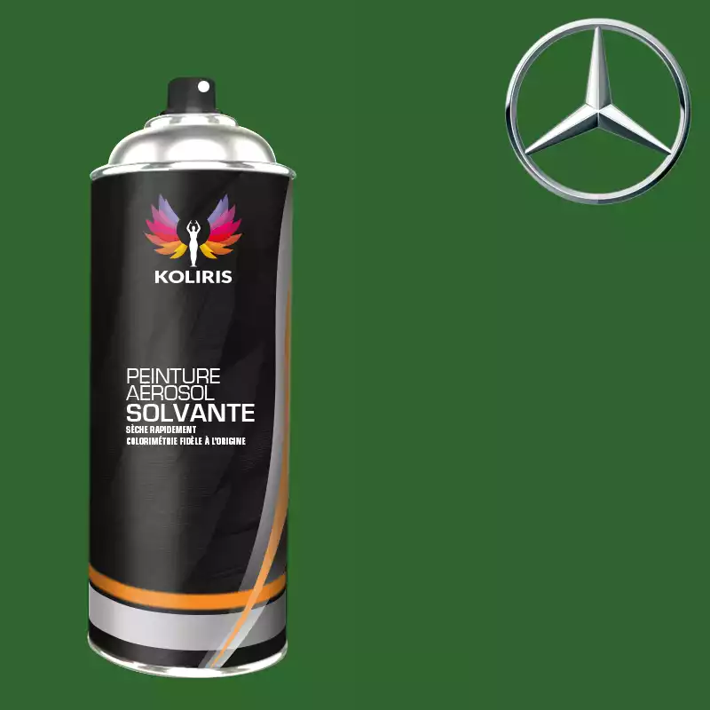 Bombe de peinture voiture solvant Mercedes Benz 400ml