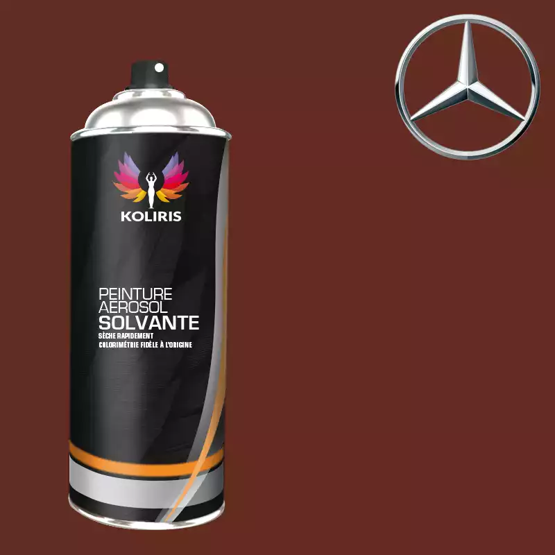 Bombe de peinture voiture solvant Mercedes Benz 400ml