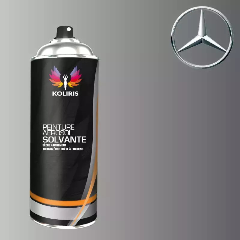 Bombe de peinture voiture solvant Mercedes Benz 400ml