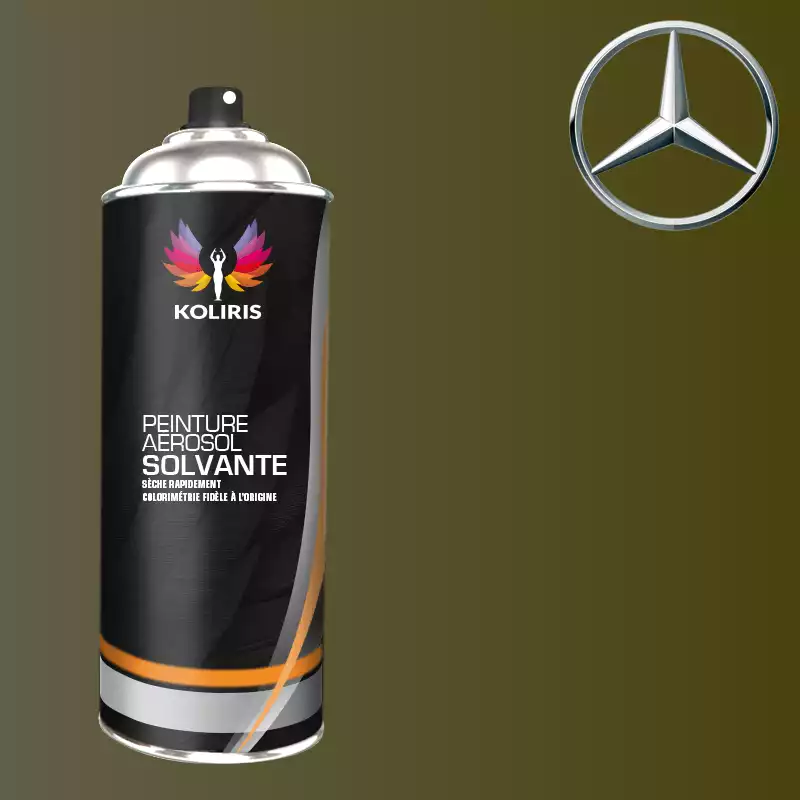 Bombe de peinture voiture solvant Mercedes Benz 400ml