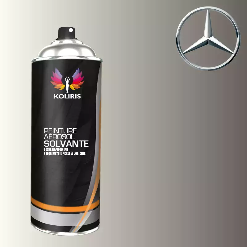 Bombe de peinture voiture solvant Mercedes Benz 400ml