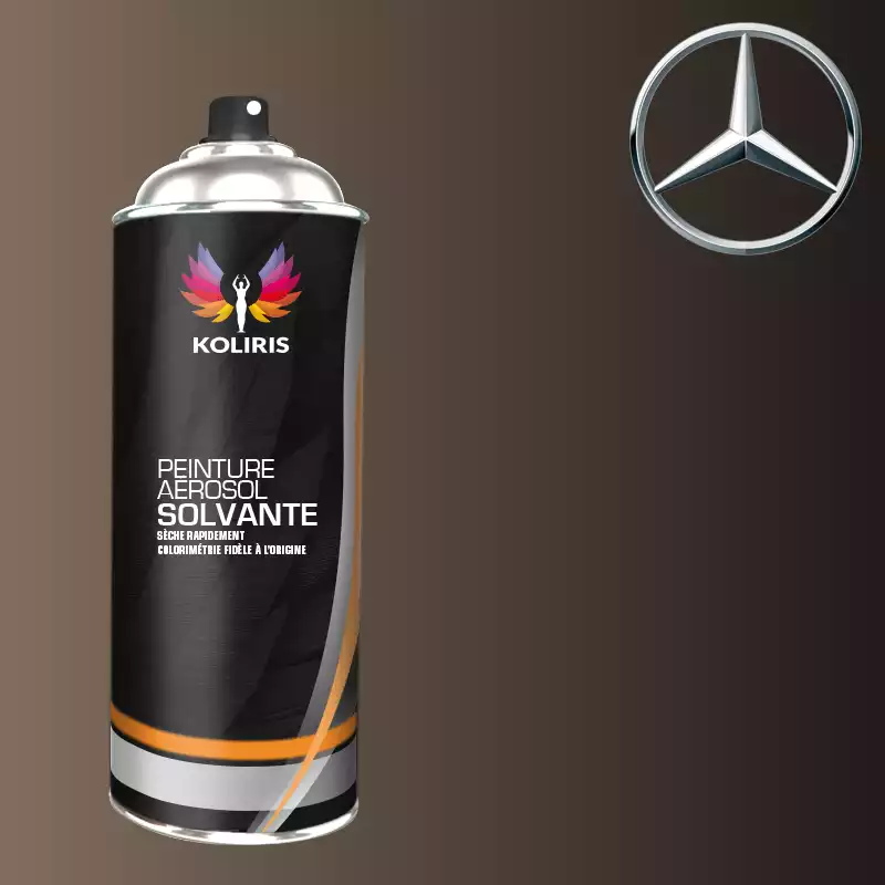 Bombe de peinture voiture solvant Mercedes Benz 400ml