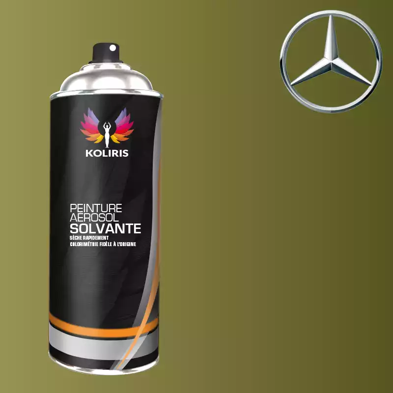 Bombe de peinture voiture solvant Mercedes Benz 400ml