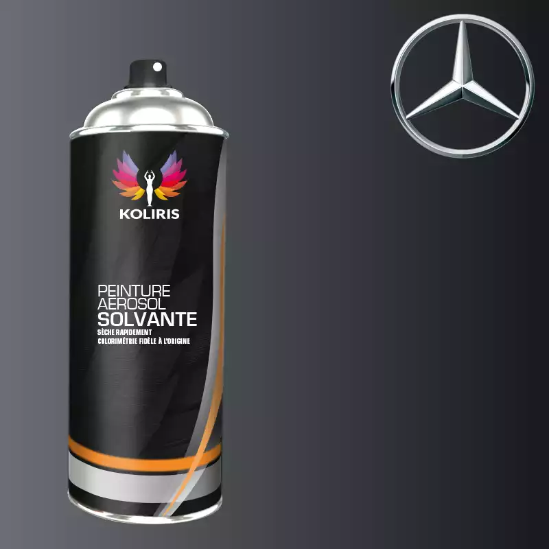 Bombe de peinture voiture solvant Mercedes Benz 400ml