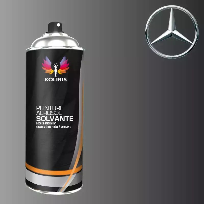 Bombe de peinture voiture solvant Mercedes Benz 400ml