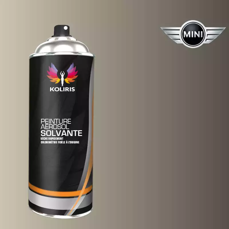 Bombe de peinture voiture solvant Mini 400ml