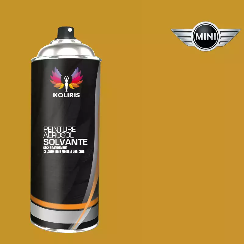 Bombe de peinture voiture solvant Mini 400ml