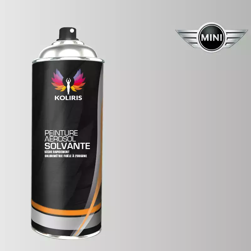 Bombe de peinture voiture solvant Mini 400ml