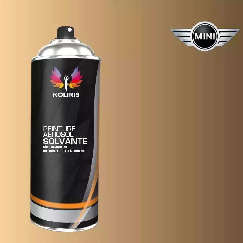 Bombe de peinture voiture solvant Mini 400ml