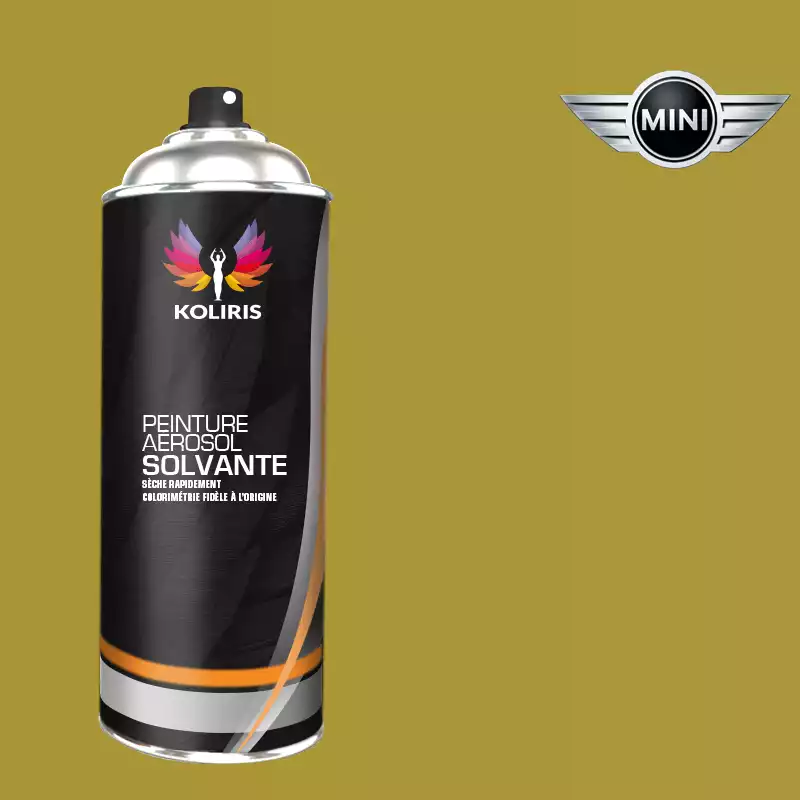 Bombe de peinture voiture solvant Mini 400ml