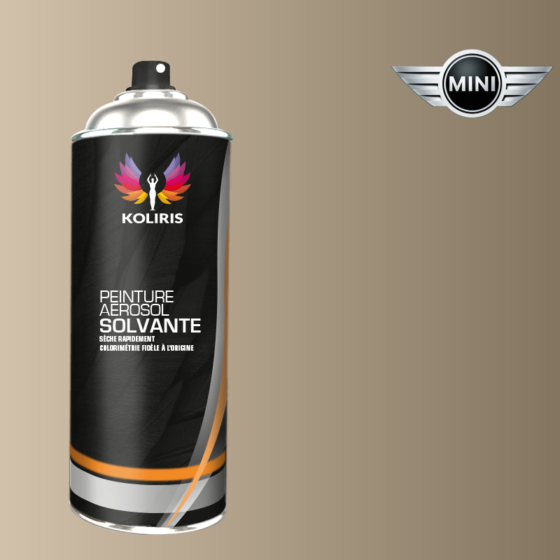 Bombe de peinture voiture solvant Mini 400ml