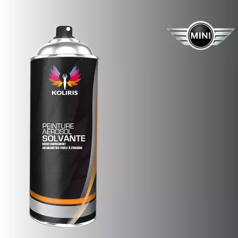 Bombe de peinture voiture solvant Mini 400ml