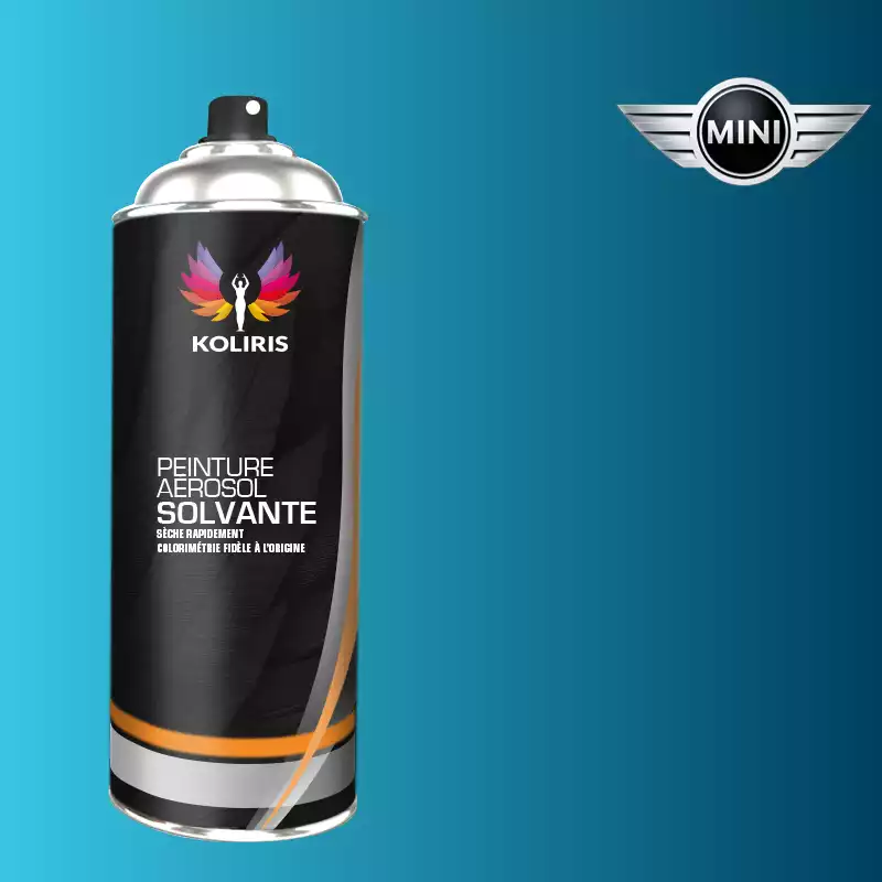 Bombe de peinture voiture solvant Mini 400ml