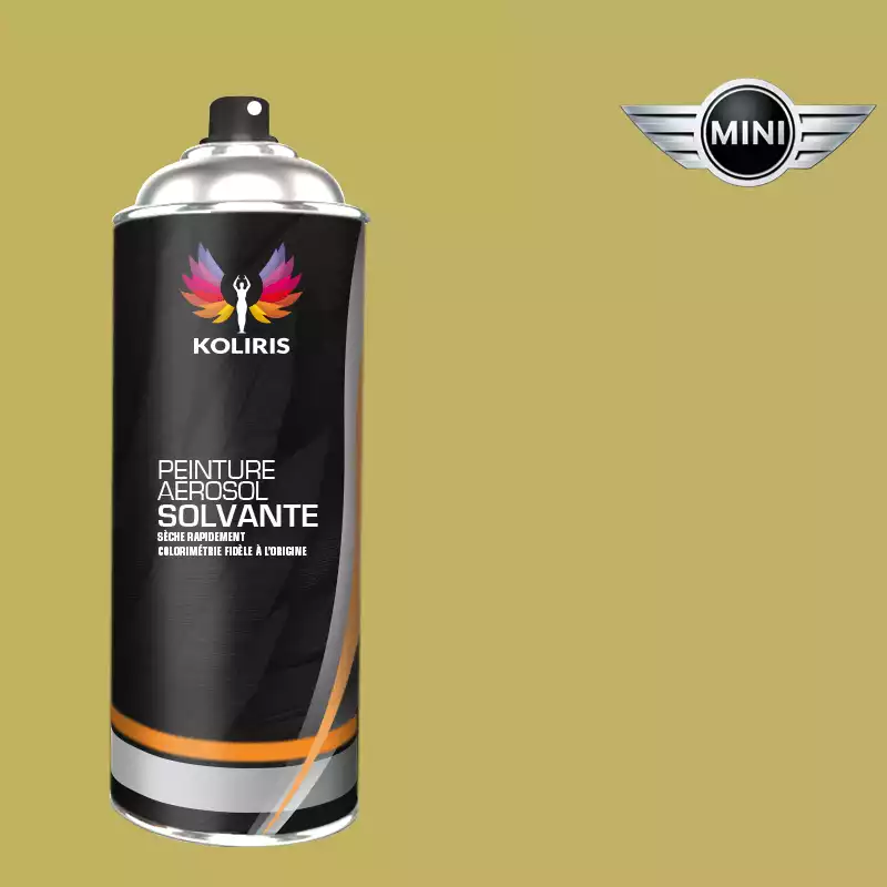 Bombe de peinture voiture solvant Mini 400ml