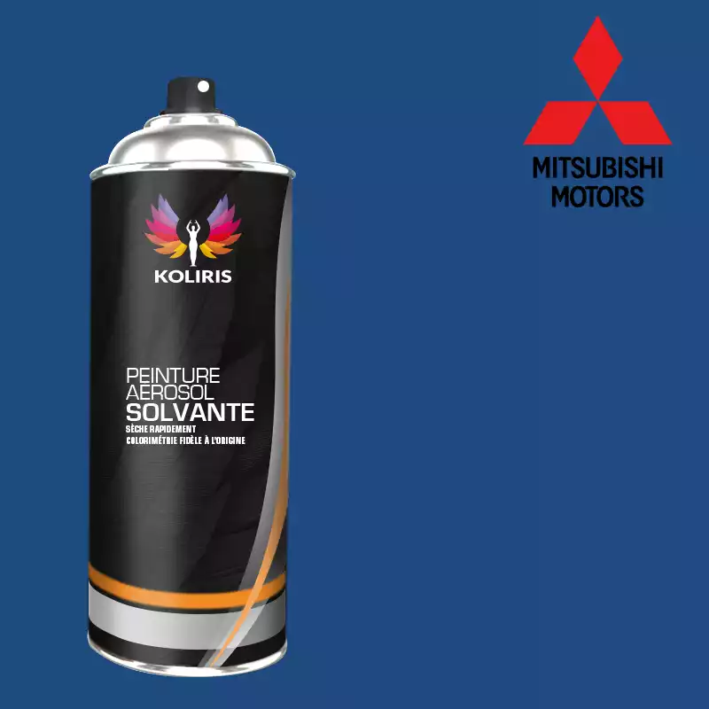 Bombe de peinture voiture solvant Mitsubishi 400ml